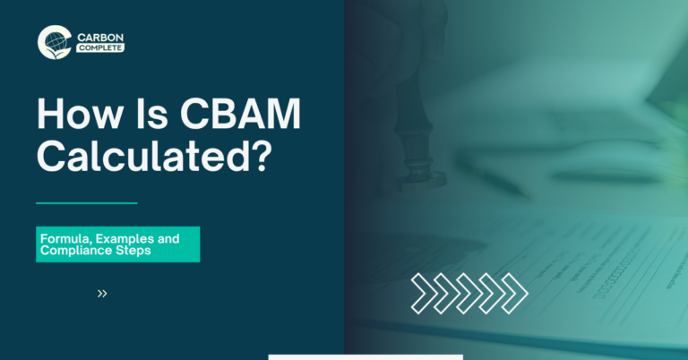 How Is CBAM Calculated